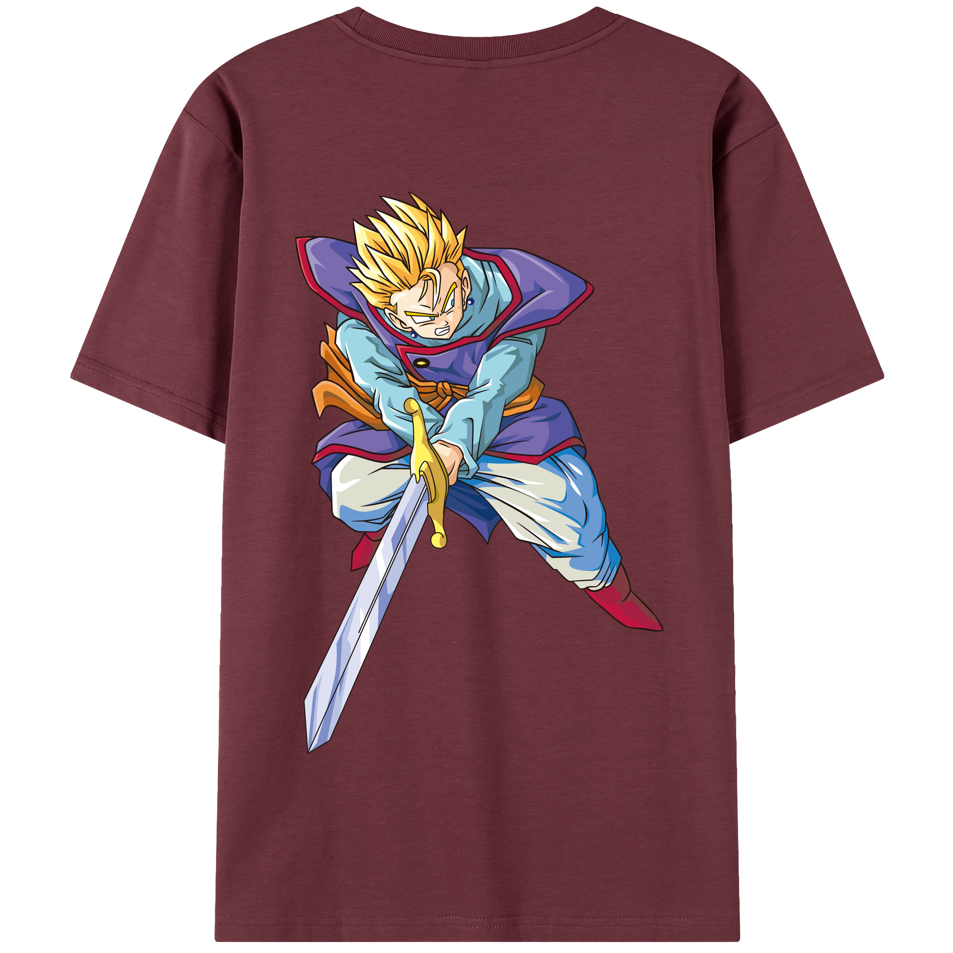 （画像用） ドラゴンボール DRAGON BALL 綿100％半袖Tシャツ（背面プリント）